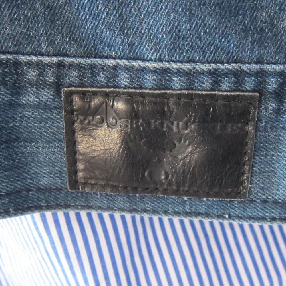 MOOSE KNUCKLES Woman's Denim Western Ranch Vest Size L - Picture 11 of 12